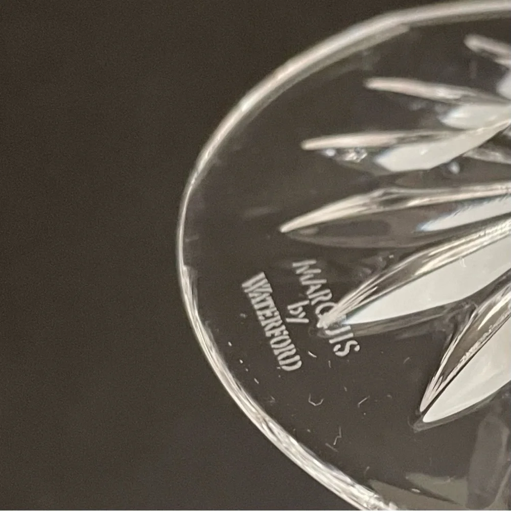 SET of 2 Brookside Iced Beverage Glasses - Marquis Waterford Crystal